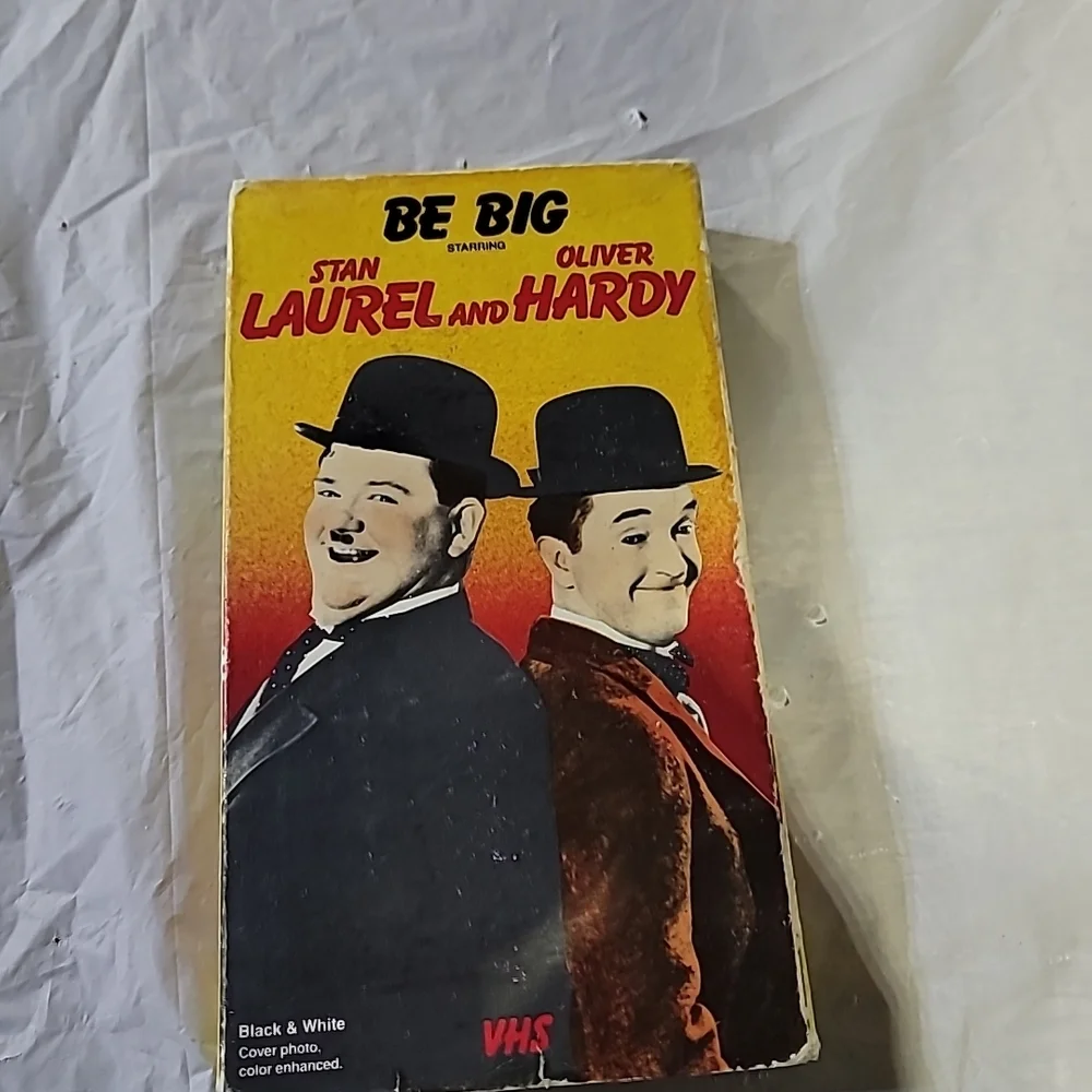 Be Big Laurel and Hardy VHS